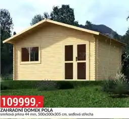 Baumax Zahradní domek pola nabídka