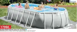 Baumax Bazén prism frame oval set 26798NP nabídka