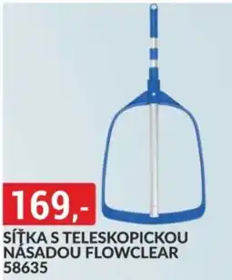Baumax Síťka s teleskopickou násadou flowclear 58635 nabídka