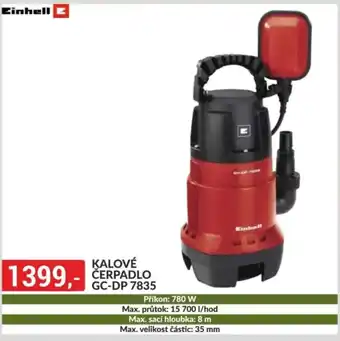 Baumax Kalové cerpadlo GC-DP 7835 nabídka