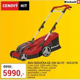 Baumax Aku sekačka GE-CM 36/37-3413170 nabídka