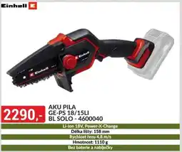 Baumax Aku pila GE-PS 18/15LI BL SOLO - 4600040 nabídka