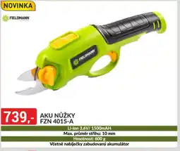 Baumax Aku nůžky FZN 4015-A nabídka