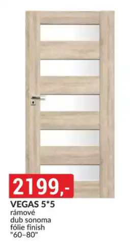 Baumax VEGAS 5*5 rámové nabídka