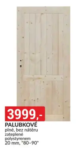 Baumax PALUBKOVÉ plné nabídka