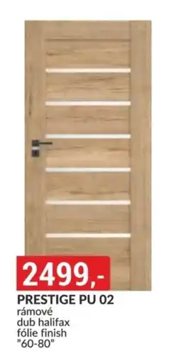 Baumax PRESTIGE PU 02 rámové nabídka