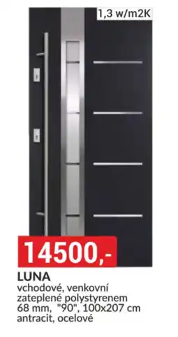 Baumax LUNA vchodové, venkovní nabídka