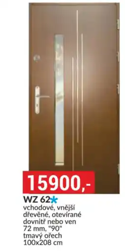 Baumax WZ 62* vchodové, vnější nabídka