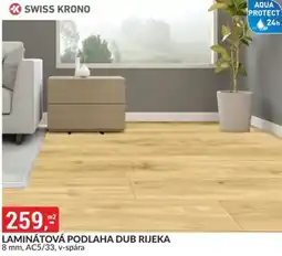 Baumax Laminátová podlaha dub rijeka nabídka