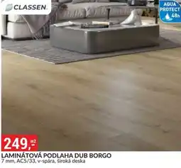 Baumax Laminátová podlaha dub borgo nabídka