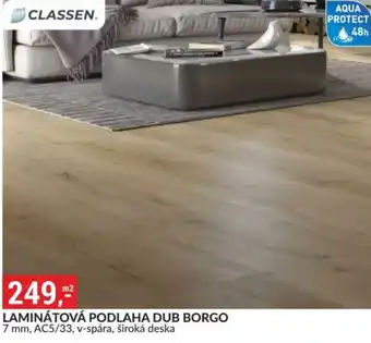 Baumax Laminátová podlaha dub borgo nabídka