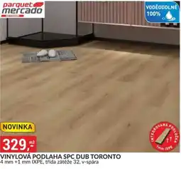 Baumax Vinylová podlaha spc dub toronto nabídka