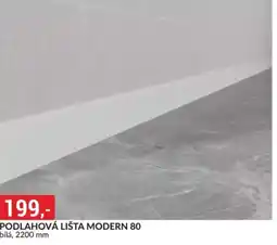 Baumax Podlahová lišta modern 80 nabídka