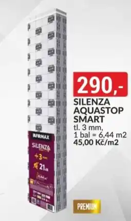 Baumax Silenza aquastop smart nabídka