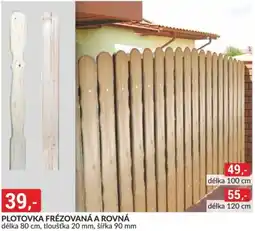 Baumax Plotovka frézovaná a rovná nabídka