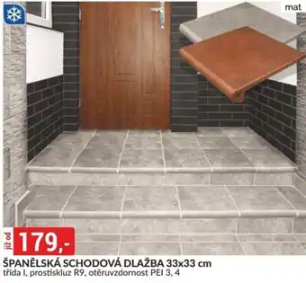 Baumax Španělská schodová dlažba nabídka