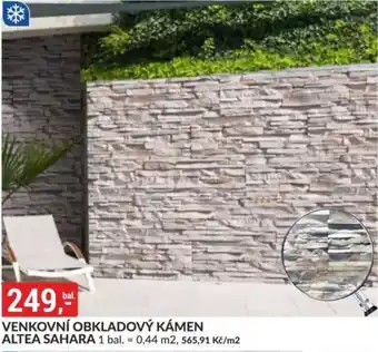 Baumax Venkovní obkladový kámen altea sahara nabídka