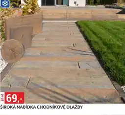 Baumax Široká nabídka chodníkové dlažby nabídka