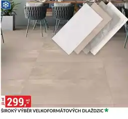 Baumax Široký výběr velkoformátových dlaždzic nabídka