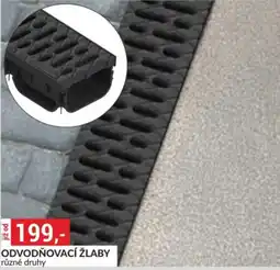 Baumax Odvodňovací žlaby nabídka
