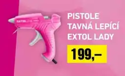 Baumax Pistole tavná lepící extol lady nabídka
