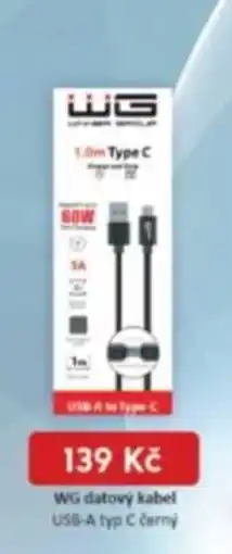 Baumax WG datový kabel USB-A typ C černý nabídka