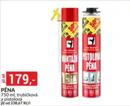 Baumax Pěna nabídka