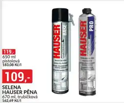 Baumax Selena hauser pěna nabídka