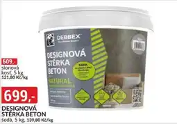 Baumax Designová sterka beton nabídka