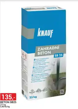 Baumax Beton sb25 nabídka