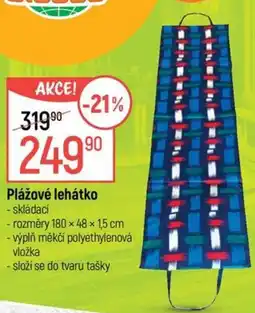 Globus Plážové lehátko nabídka