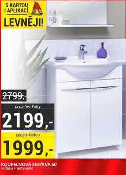 Baumax Koupelnová sestava 60 nabídka