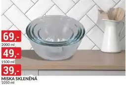 Baumax Miska skleněná nabídka