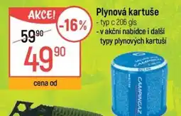Globus Plynová kartuše nabídka