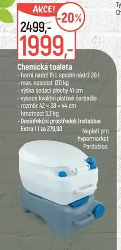 Globus Chemická toaleta nabídka