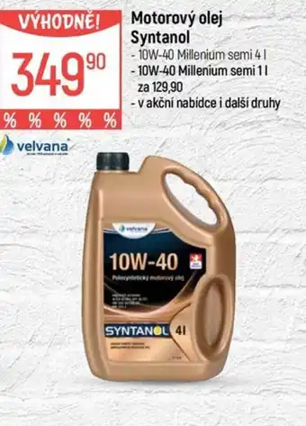 Globus Motorový olej Syntanol nabídka