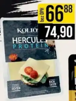 Jip Kolios Hercules proteinový sýr plátky nabídka