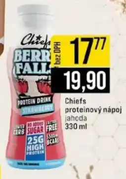 Jip Chiefs proteinový nápoj nabídka