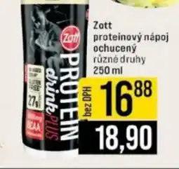 Jip Zoff proteinový nápoj ochucený nabídka