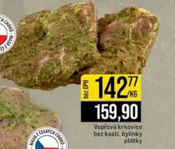 Jip Vepřová krkovice bez kosti, bylinky nabídka