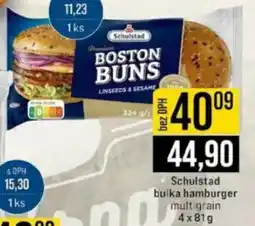 Jip Schulstad bulka hamburger nabídka