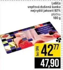 Jip Le&Co vepřová dušená šunka nejvyšší jakosti 92% nabídka