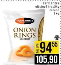 Jip Farm Frites cibulové kroužky nabídka