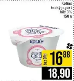 Jip Kolios řecký jogurt nabídka