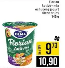 Jip Florian Active+ mix ochucený jogurt nabídka