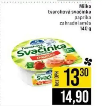 Jip Milko tvarohová svačinka nabídka