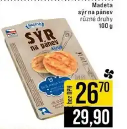 Jip Madeta sýr na pánev nabídka
