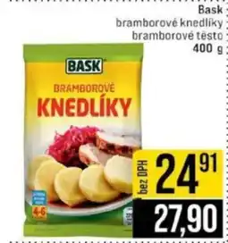 Jip Bask bramborové knedlíky bramborové těsto nabídka