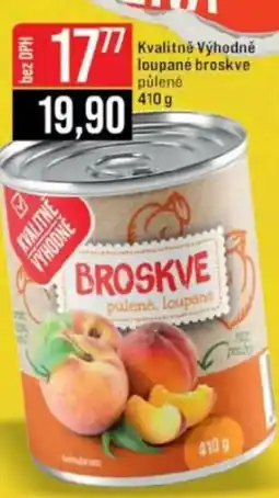 Jip Kvalitně Výhodně loupané broskve nabídka