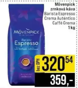Jip Mövenpick zrnková káva nabídka